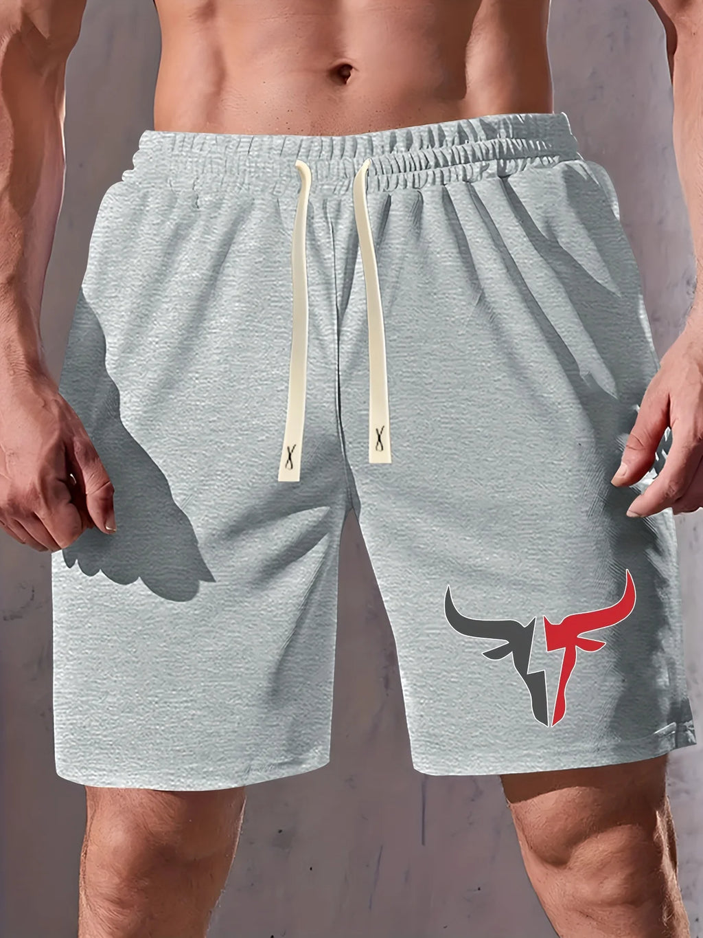 Short de Sport Homme – Casual Confortable Été Coton-Polyester XS-XXL