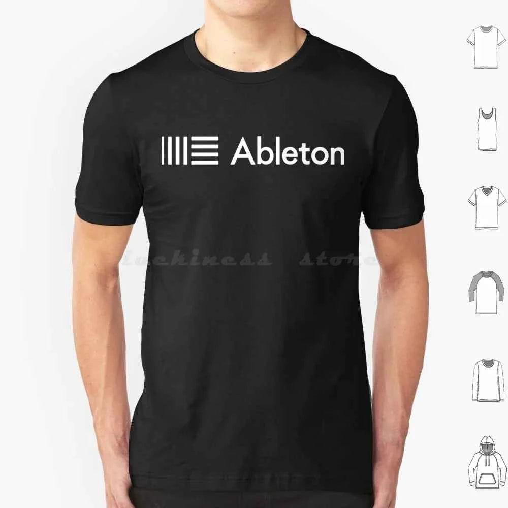Ableton Live Logo Essential T Shirt Cotton Men Women DIY Print Ableton Live Logo Essential