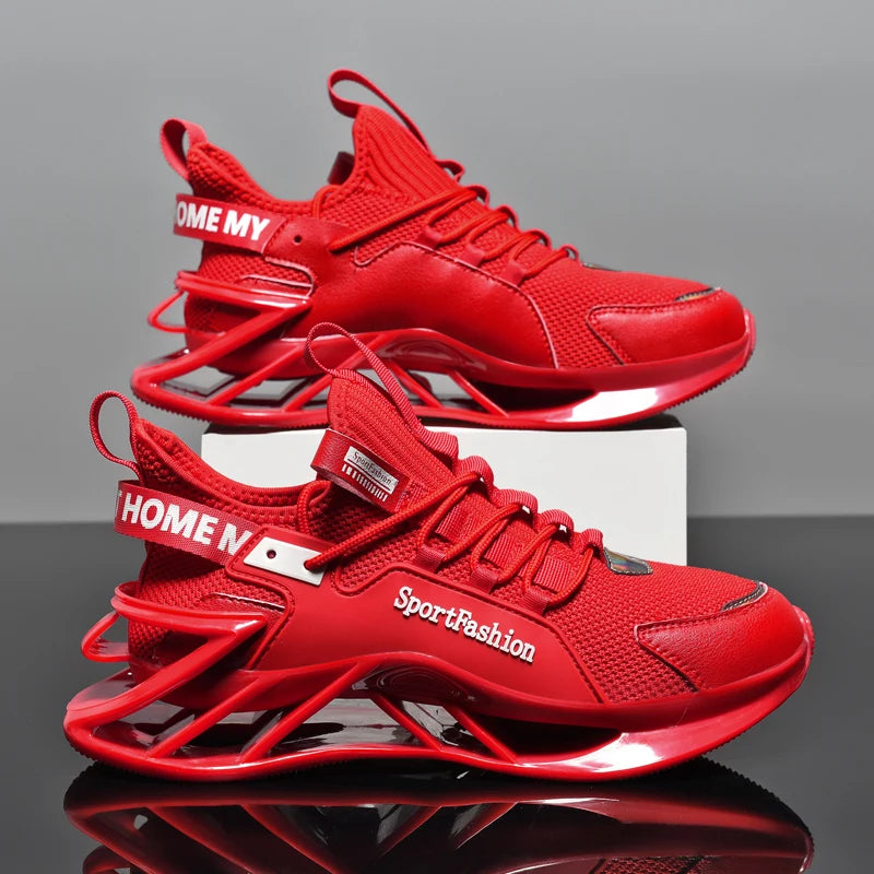 Chaussures Running Homme Respirantes – Basket Légère Amorti Sport Mesh