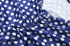 Weird Puss Hottie Polka Dot 2-Piece Set Women Halter Chest Wrapped