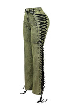 Jean femme taille haute – Coupe droite