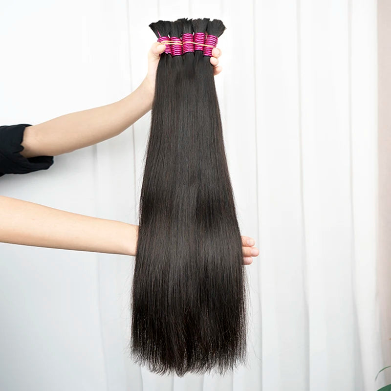 Wholesale Human Meches Bundles Human Hair 613 Straight Extensions Cheveux Natural Human Hair Bulk For Mega 18-30inches 100%