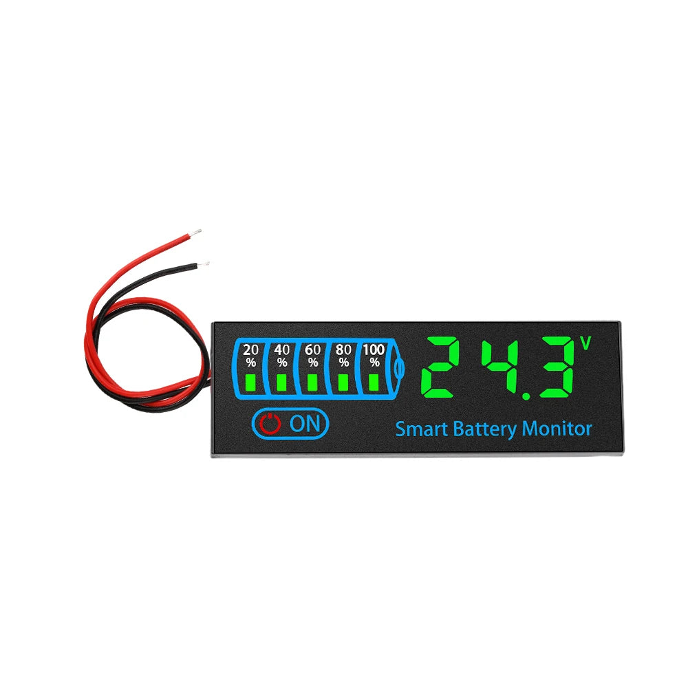 Indicateur de Charge Batterie LED DC 7-55V