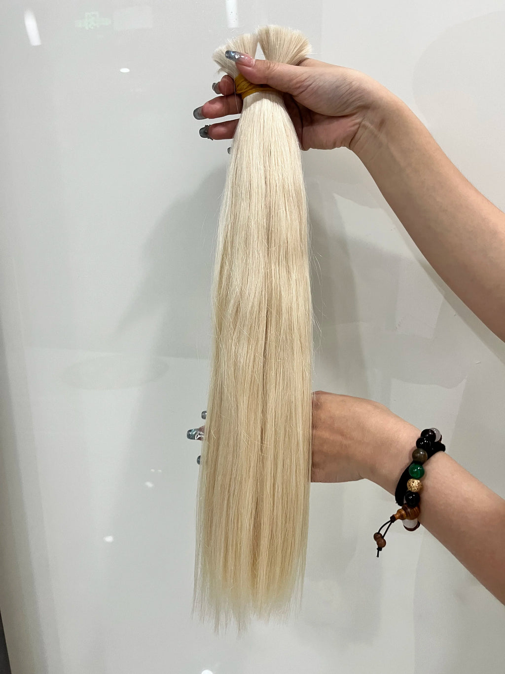 Wholesale Human Meches Bundles Human Hair 613 Straight Extensions Cheveux Natural Human Hair Bulk For Mega 18-30inches 100%