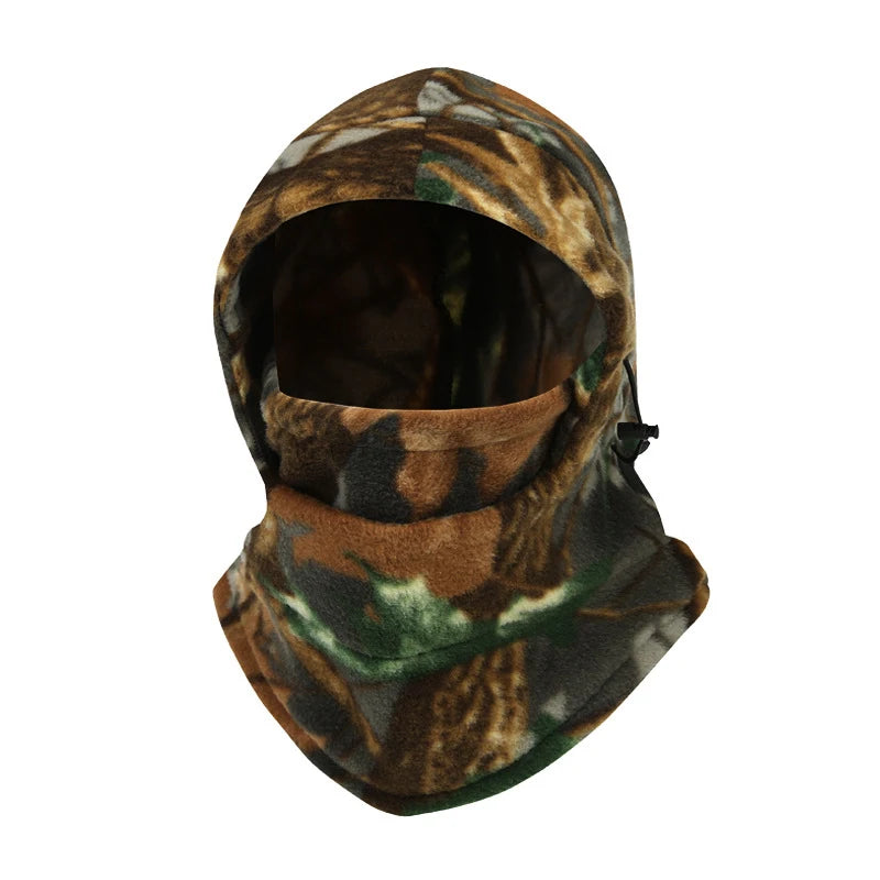 Outdoor Fleece Sports Hat Fishing Cycling Hunting Military Tactical Balaclava Men Women Warm Windproof Winter Camping Hiking Cap
