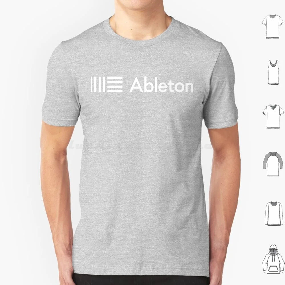 Ableton Live Logo Essential T Shirt Cotton Men Women DIY Print Ableton Live Logo Essential