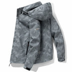 Coupe-vent homme – Capuche amovible et fermeture zippée