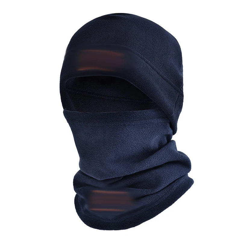 Autumn and Winter Fleece Hat Cold Swing Fleece Neck Cover Outdoor