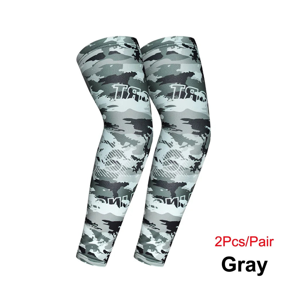 Manchons de Compression Sport UPF50+ – Protection UV Basketball Cyclisme