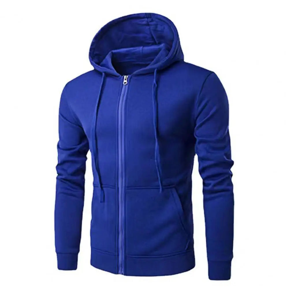 Sweat à Capuche Zippé Slim Homme