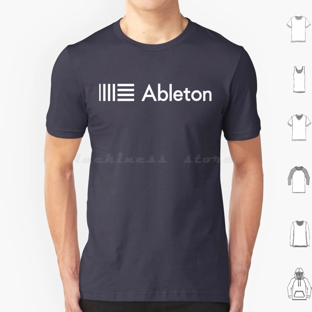 Ableton Live Logo Essential T Shirt Cotton Men Women DIY Print Ableton Live Logo Essential