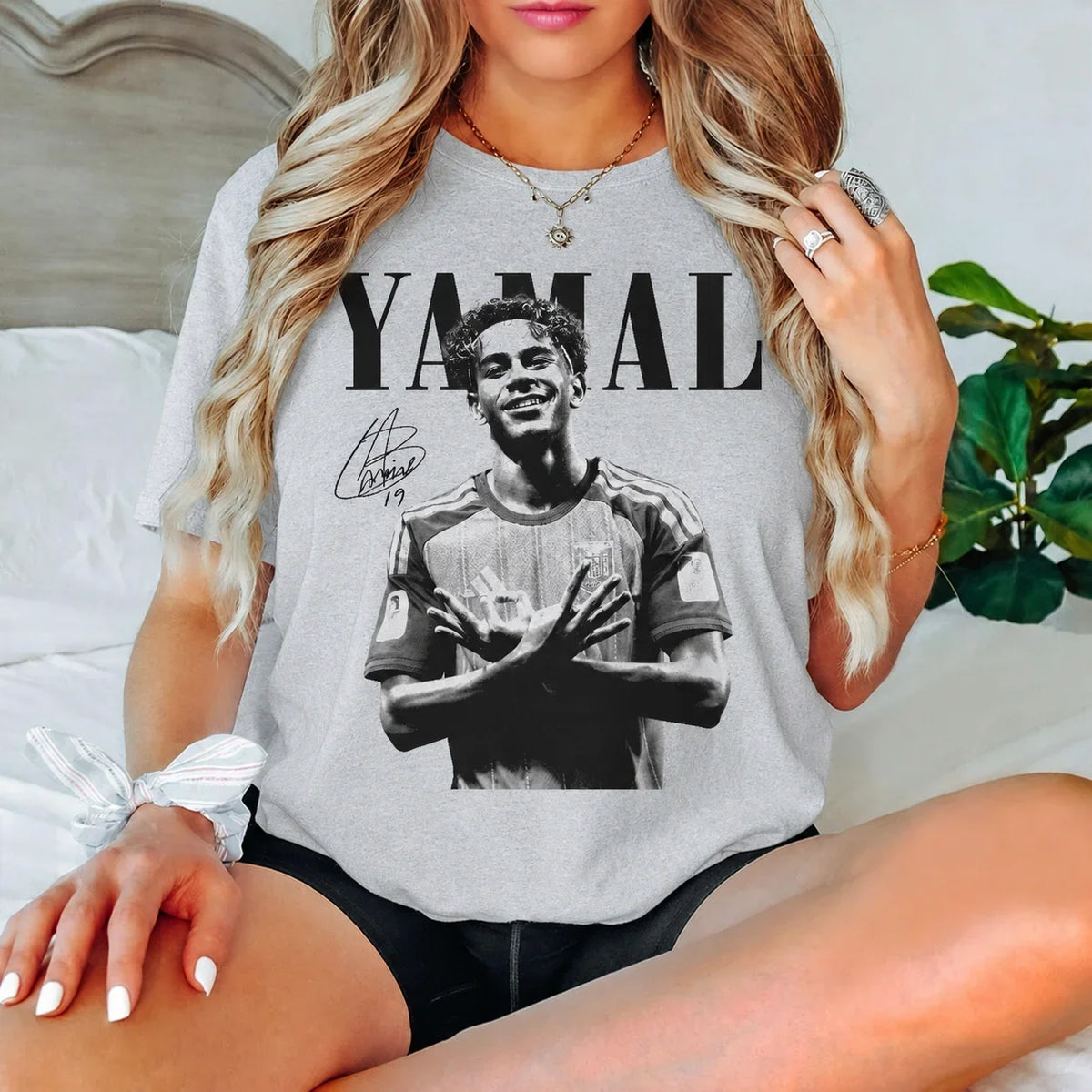 T-shirt Lamine Yamal Espagne – Fan de football streetwear
