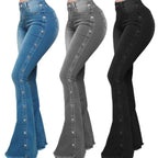 Women's Clothing New Jeans European American 2025 new popular high