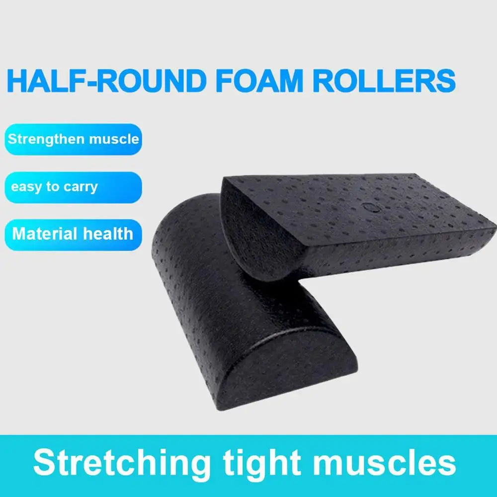 Rouleau de Massage Demi-Rond EPP – Yoga Pilates Fitness Équilibre