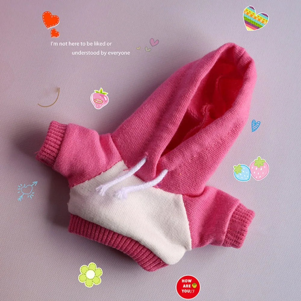 Hoodie pour poupée de 10 cm – Avec ou sans capuche