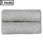 3 Pairs/Lot Plus Size EU47,48 Mens Low Cut Cotton Invisible Socks
