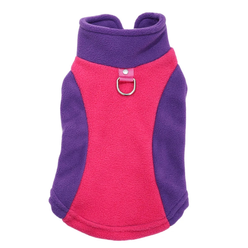 Veste Polaire Chien Chat – Manteau Chaud Chihuahua Bouledogue Carlin XS-XL
