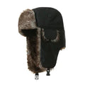 Unisex Warm Men's Women's Trapper Cap Aviator Trooper Earflap Winter Flaps Ski Hat New Er Hats Russian Faux Fur Hats