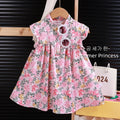 Baby Girls Beach Dresses Summer Soft Breathable Kids Girls Clothing Children Holiday A-Line Dress Vestidos 2025