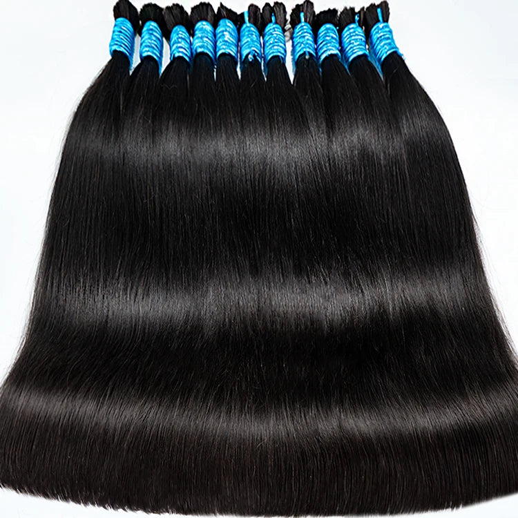 Mega Hair Cabelo Humano Raw Vietnamese Human Hair Bundles For Braiding 100% Unprocessed No Weft Human Hair Bulk Extensions
