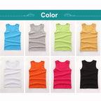 Kids Underwear Boys Vests Children Summer Vest Tops for Girls Solid