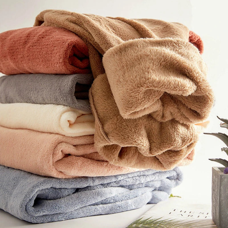 Winter Plush Pajama Pants for Women Soft Fleece Lined Thermal Lounge Wear Warm Elastic Waist Sleep Pants Cozy Home Clothing