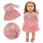 Baby Born Doll Outfits For 13-18 Inch Newborn Doll Cute Jumpers