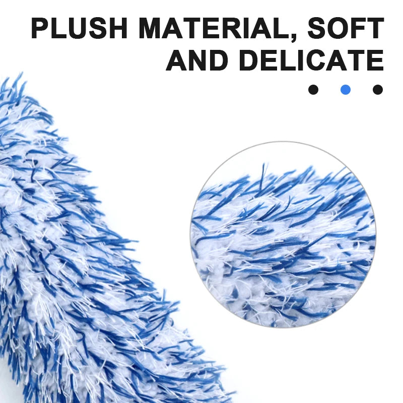 SEAMETAL Car Cleaning Brush Car Cleaning Wheel Brush Super Soft Car Detailing Pocket Mitt Brush Tool for Car Care Accessories