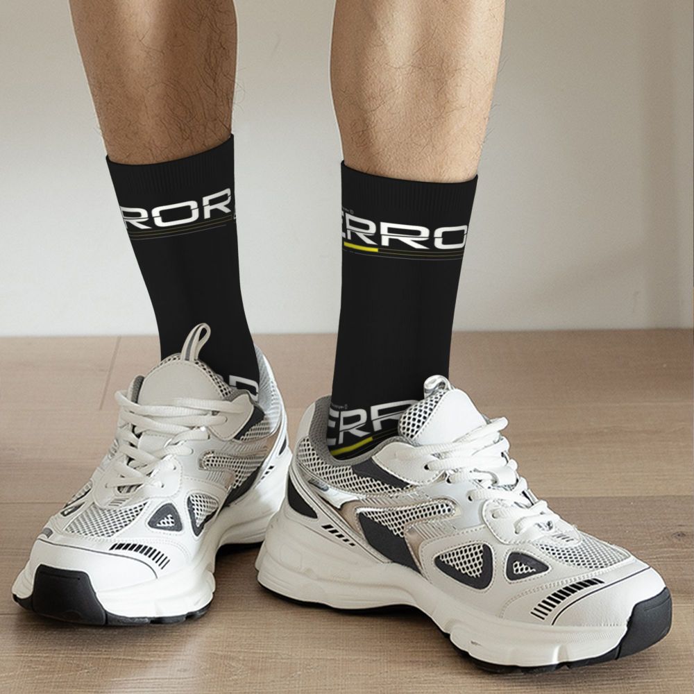 Techwear Men's Crew Socks Unisex Fun Japanese Future Tech Street Wear Style Spring Summer Autumn Winter Dress Socks