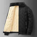 Parka Homme Laine d’Agneau – Imperméable Légère Col Montant Hiver