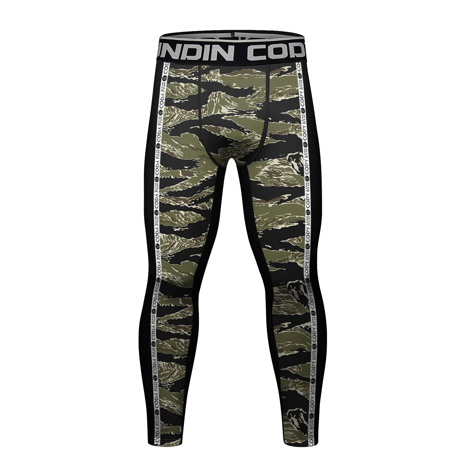 Legging Compression MMA Homme – BJJ Kickboxing Fitness Impression 3D