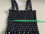 robe femme Summer Polka Dot Womens Dresses Elegant Square Neck