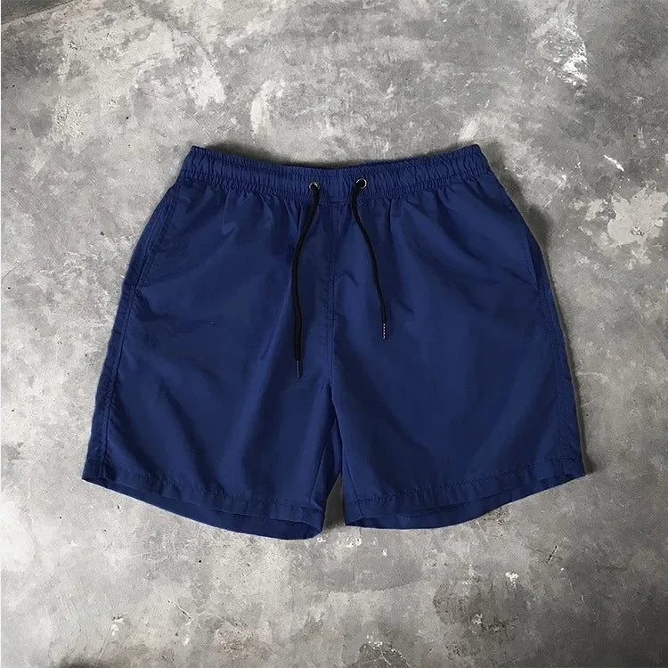 Men Summer Swim Shorts Trunks Beach Board Shorts waterproof Men's Running Sports Surffing Casual Short pants beach fitness pants