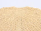 Women's Clothing 2025 New Style European And American Fashion Simple Pearl Decoration Knitted Top Knitted Vest