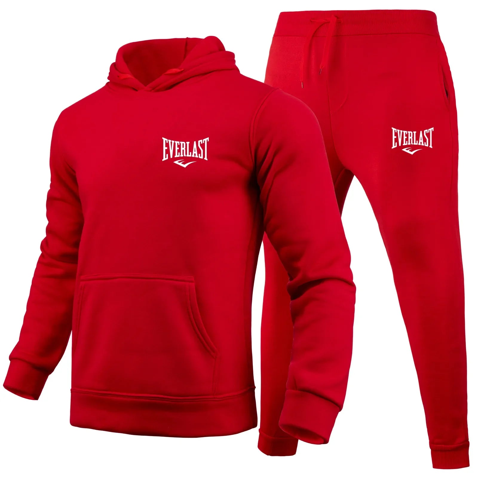 2025 Hot-selling Everlast men's sportswear sets, hooded sweatshirts, sweatpants, casual and fashionable sportswear