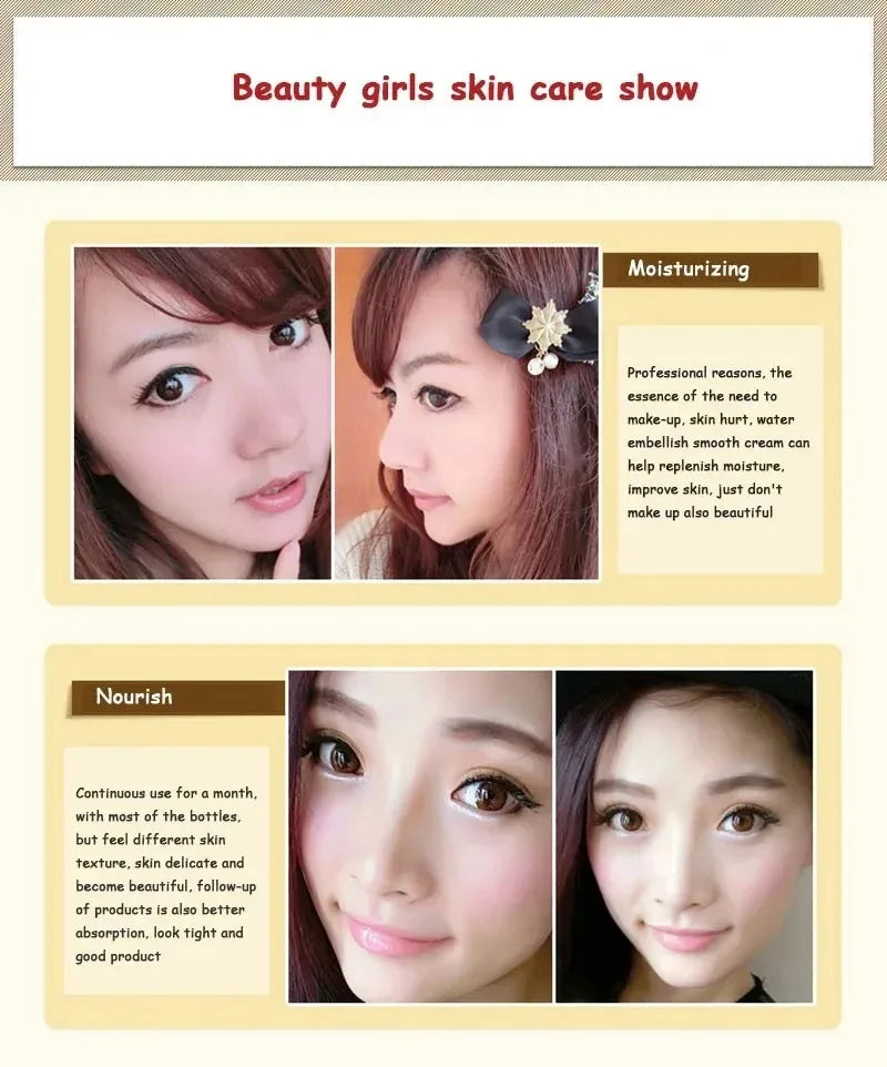 25g BIOAQUA Pearl Essence Moist Tender Smooth Essence Nourishes Moisturize Hydrate Repair Face Cream Facial Skincare Product