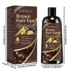 Shampooing colorant brun YUITIKUE – Format 100 ml et lots