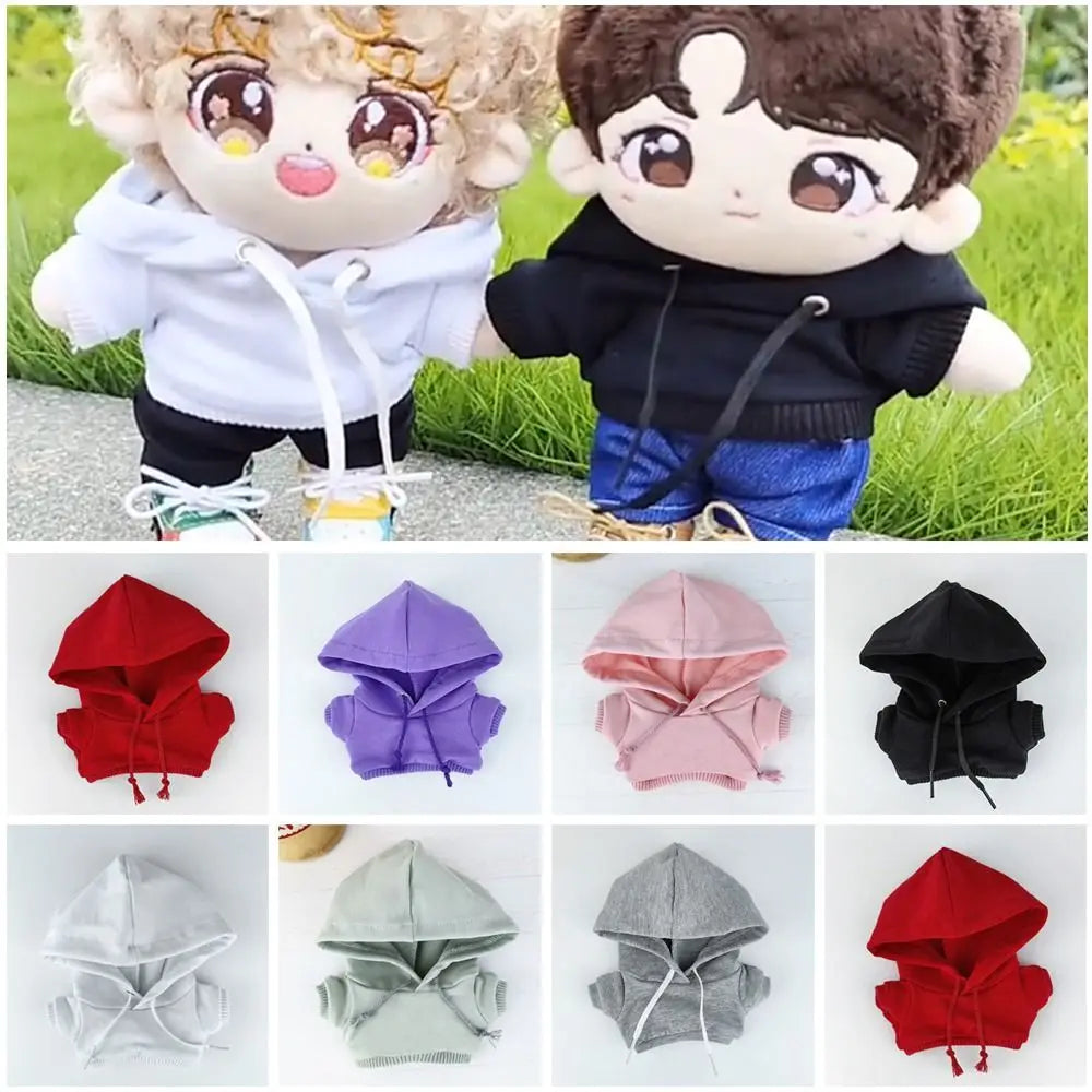 Hoodie pour poupée BJD/OB11 – Coton, 15 coloris