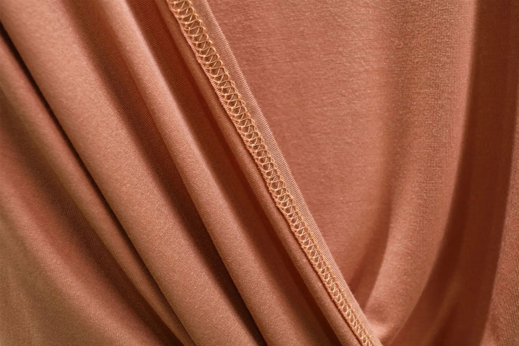 Plus size L to 6XL Modal V-Neck sleepdress summer women Loose homewear dress solid color casual long nightdress comfort homewear