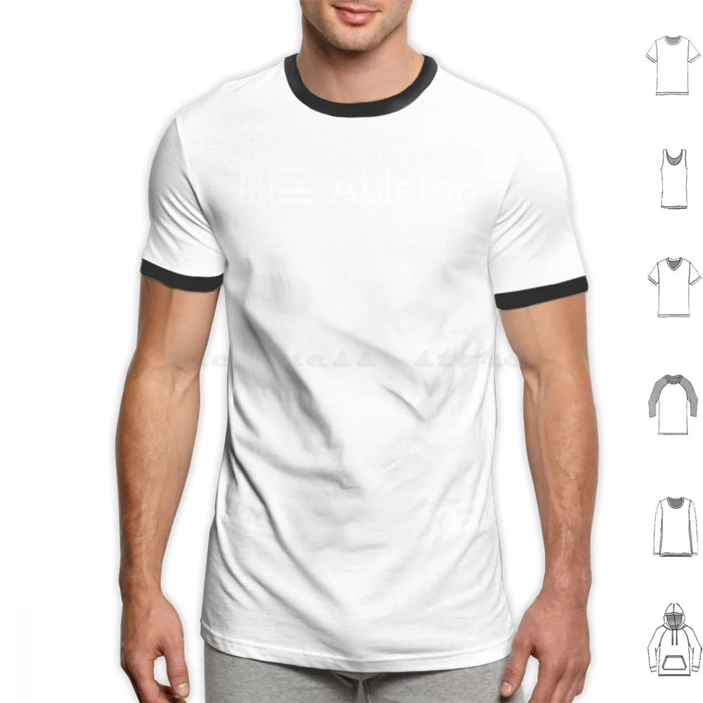 Ableton Live Logo Essential T Shirt Cotton Men Women DIY Print Ableton Live Logo Essential
