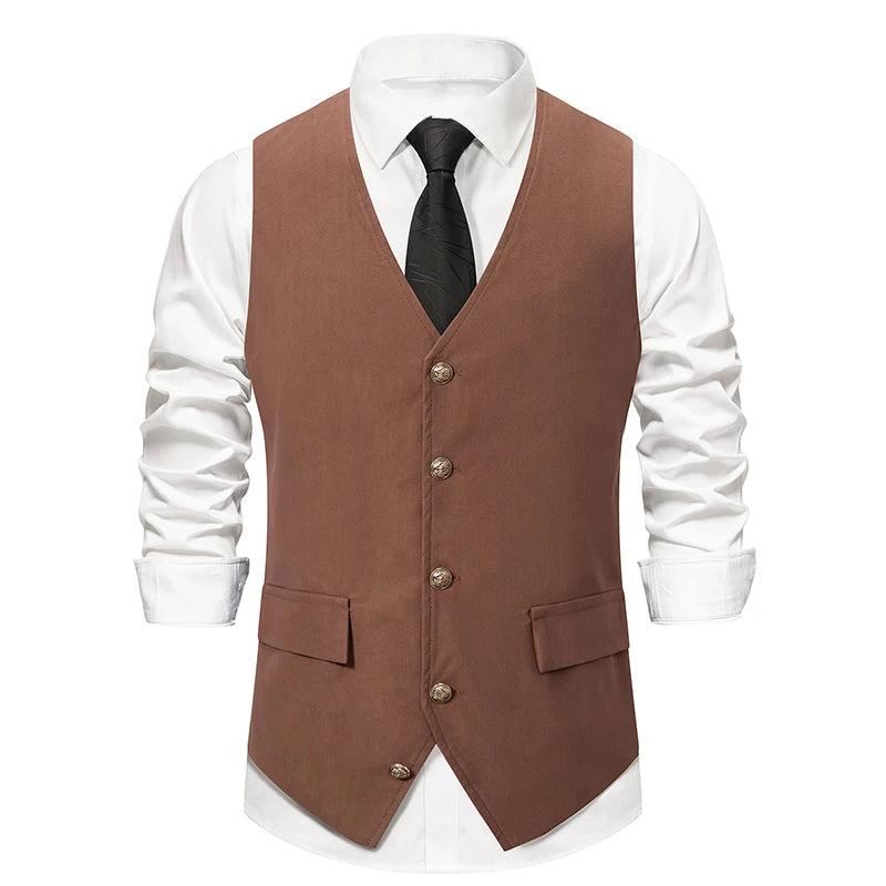 Gilet de costume homme – Coupe ajustée