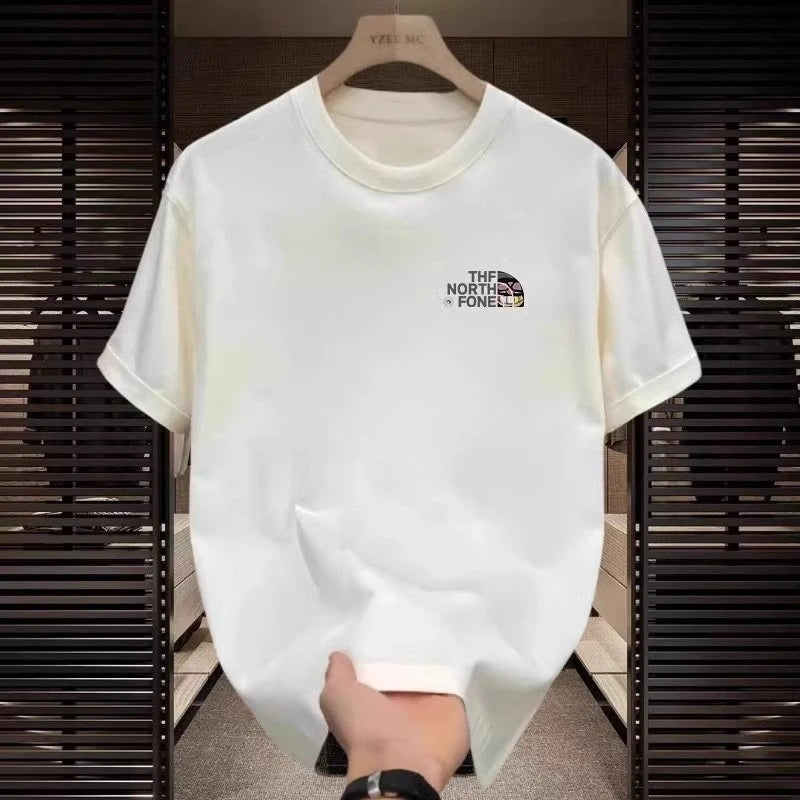 Street Trendy Brand Outdoor Sports Logo Casual T-shirt Luxury Brand Men's and Women's Top