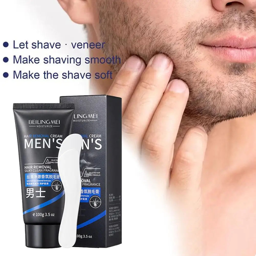 Crème Dépilatoire Homme & Femme — Peau Douce Sans Douleur