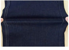 Jean large femme bleu foncé – Revers rayés