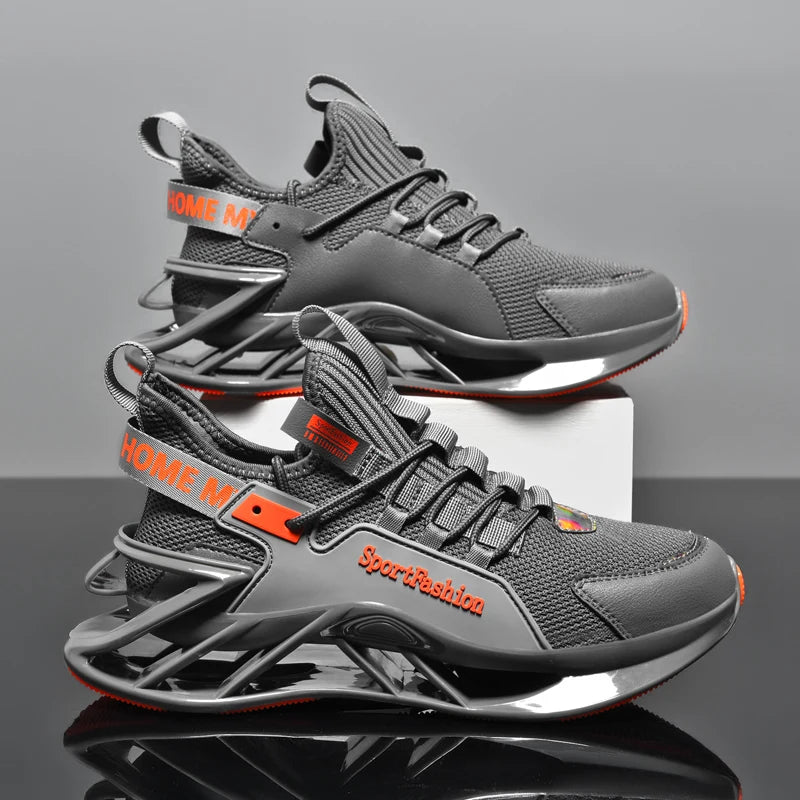Chaussures Running Homme Respirantes – Basket Légère Amorti Sport Mesh