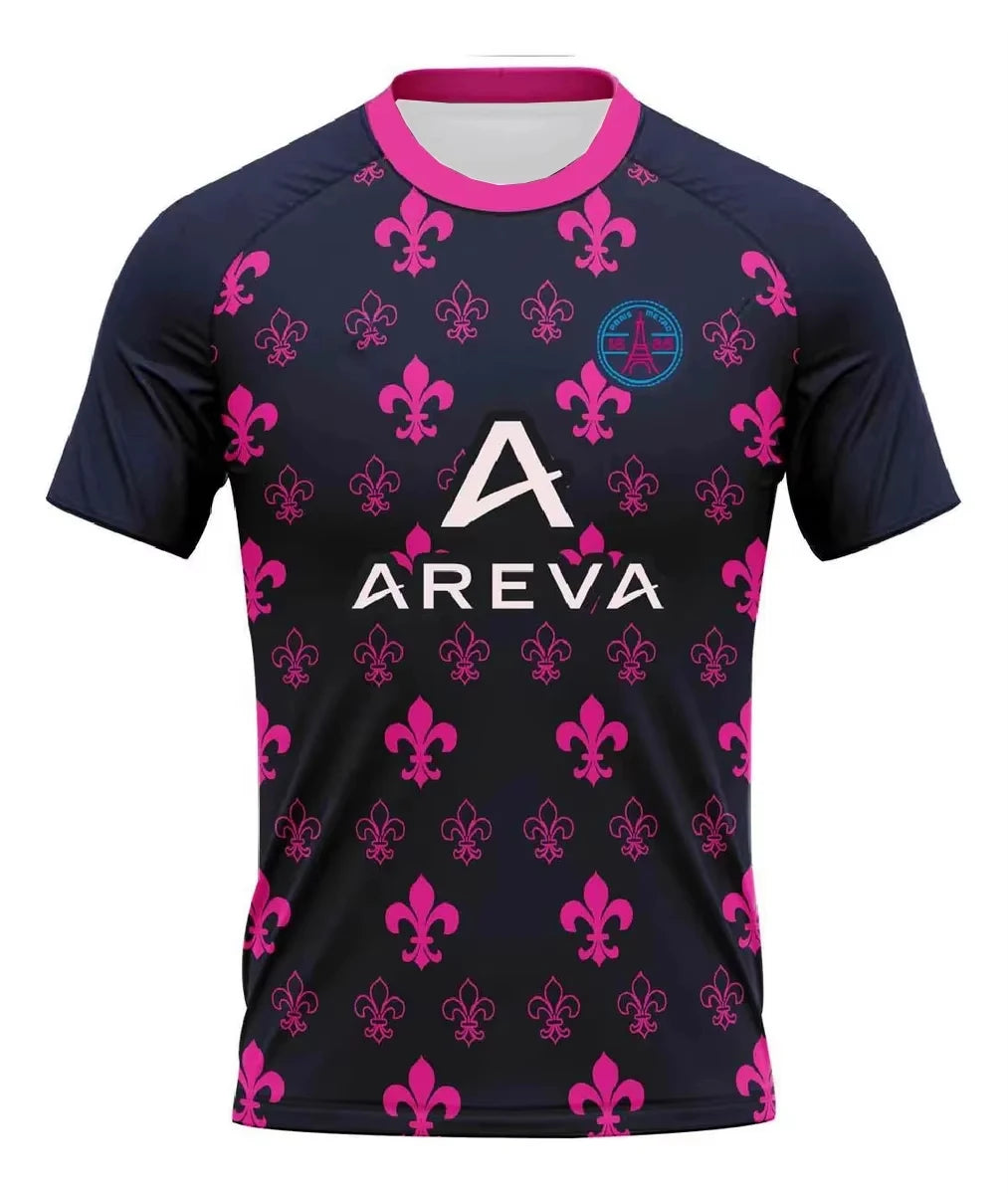 T-shirt de rugby homme – Sport à séchage rapide
