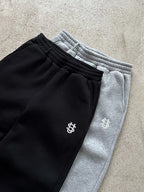 Pantalon Y2K à coupe droite – Streetwear noir ou gris