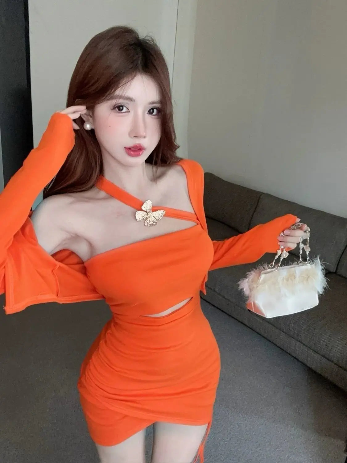 Robe Mini Bodycon Élégante