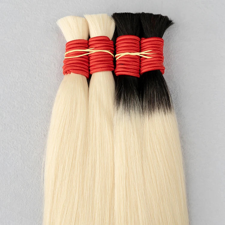 Wholesale Human Meches Bundles Human Hair 613 Straight Extensions Cheveux Natural Human Hair Bulk For Mega 18-30inches 100%