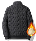 Parka homme à col montant – Coupe ample et fermeture éclair